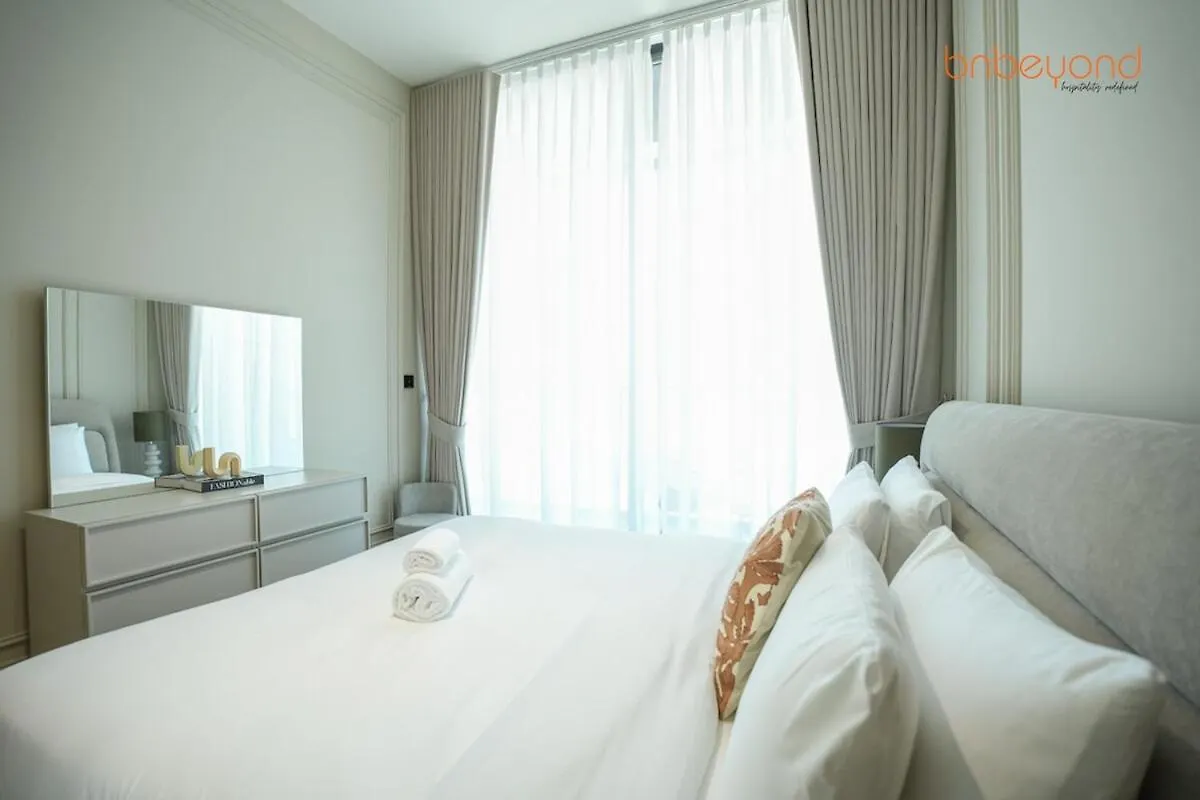 Bnbeyond'S Chic Urban Retreat With Upscale 1Br Dubai Apartment